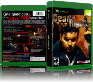 Dead To Rights (USA)3D Boxes Back Front